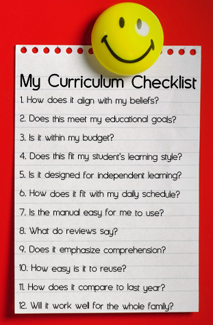 Choosing the Best Curriculum Kit