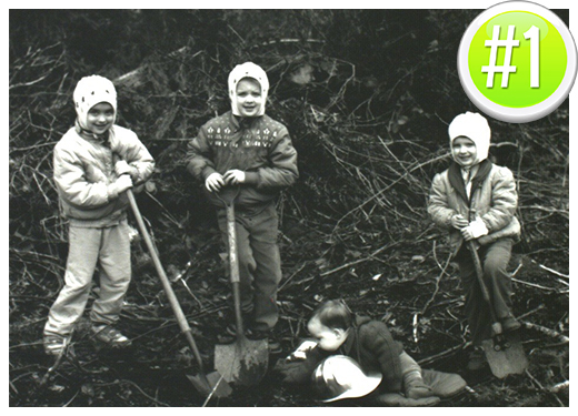 Breaking ground for Timberdoodle's first dedicated warehouse in 1988